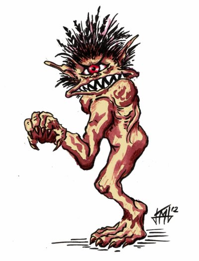 Fachen legend scotland mitologia scozzese leggende